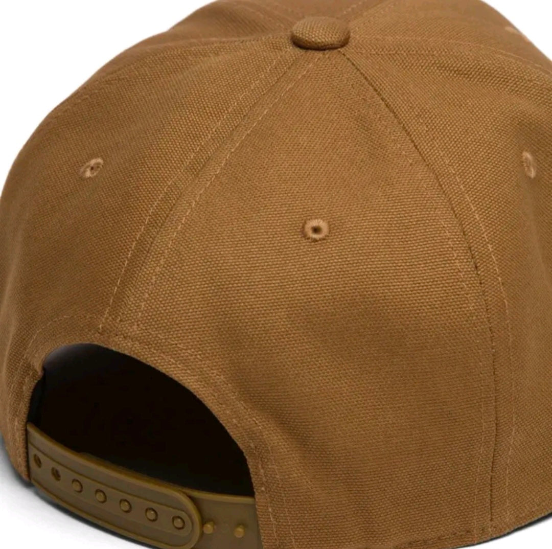 CARHARTT WIP LOGO CAP (HAMILTON BROWN)