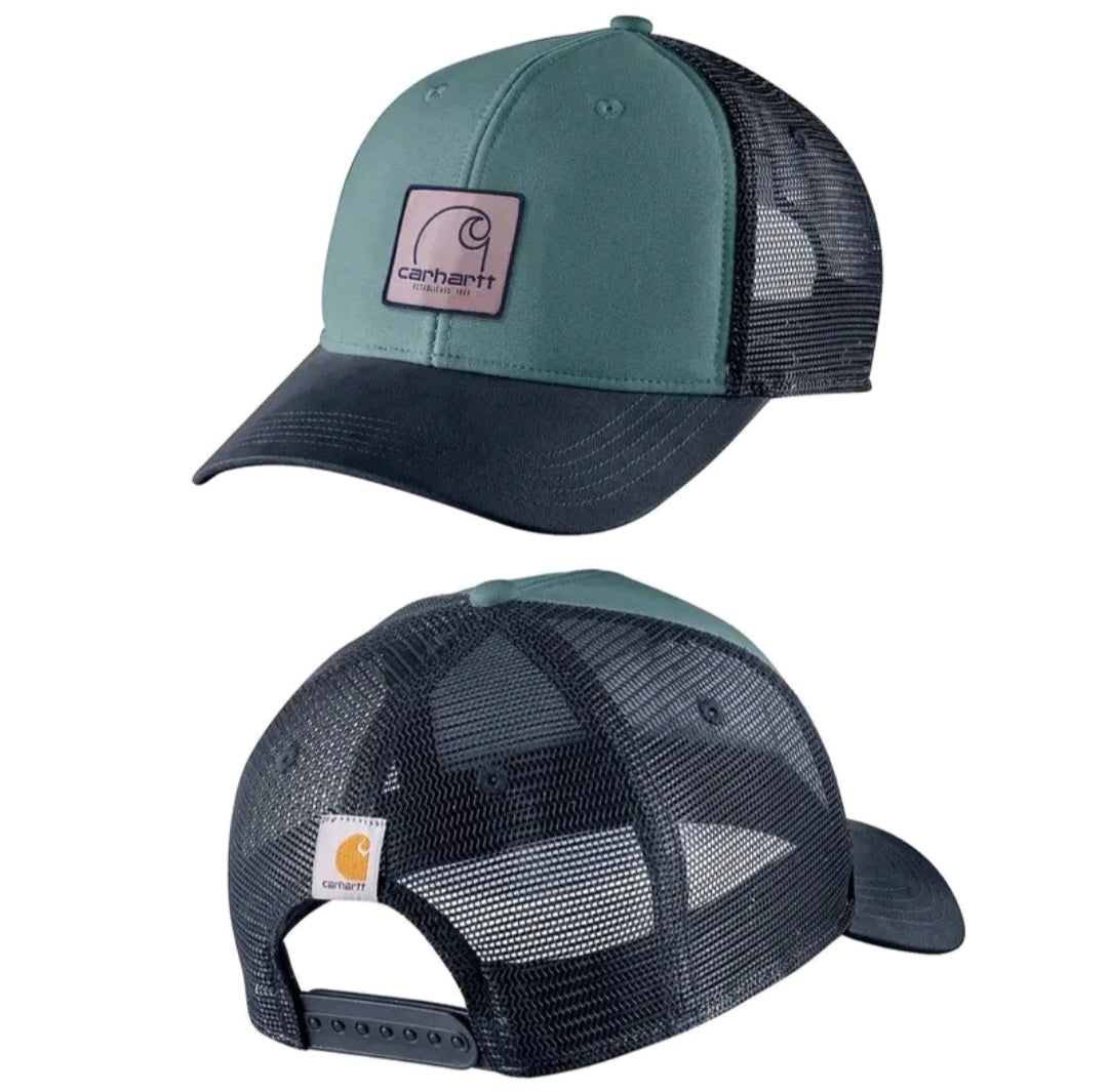 CARHARTT CANVAS MESHBACK C PATCH CAP (SEA PINE)