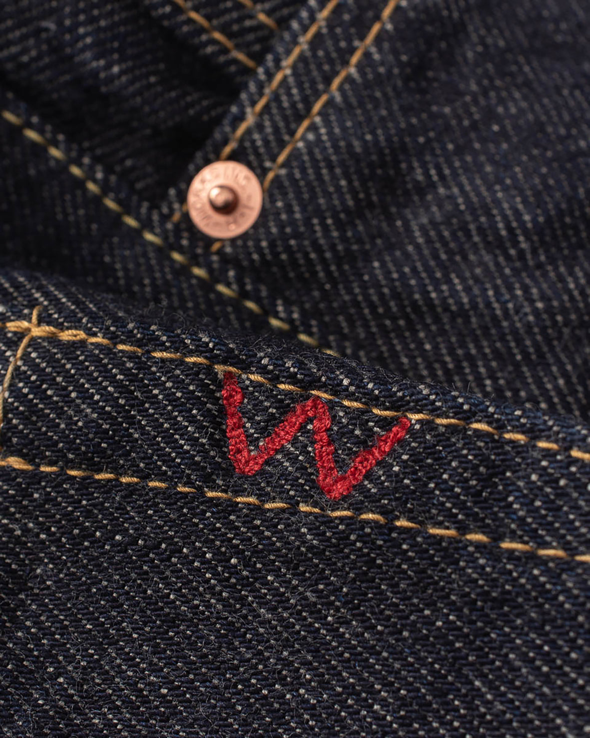 IRON HEART 634S 210Z SELVEDGE DENIM STRAIGHT CUT JEANS - INDIGO
