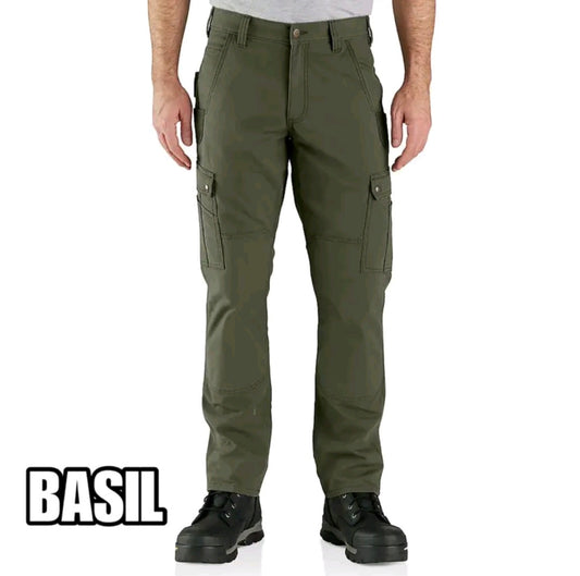 CARHARTT CARGO WORK PANT RELAXED FIT
RUGGED FLEX RIPSTOP (BASIL)