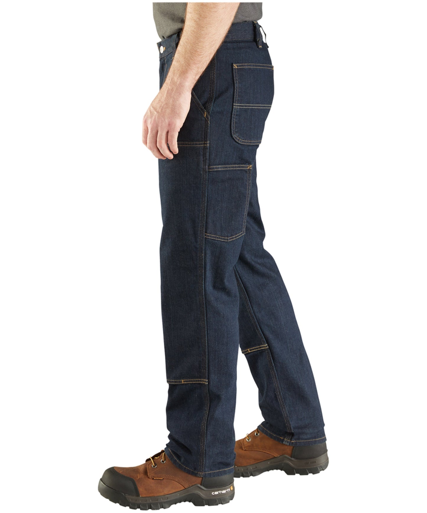 Carhartt Men's Rugged Flex Double Front Relaxed Fit Utility Work Jeans