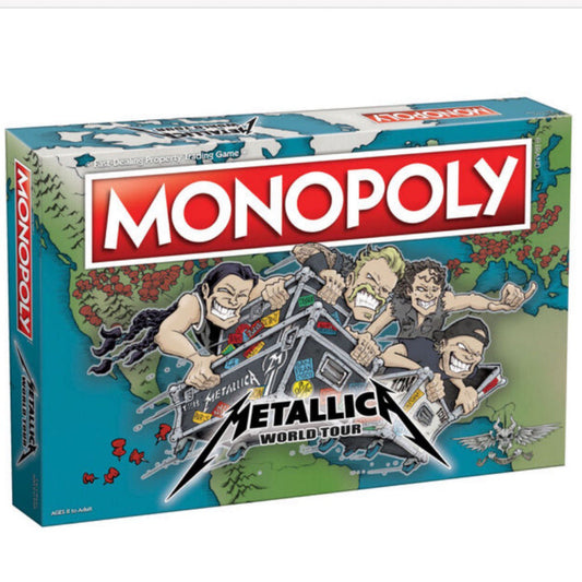 Monopoly X Mettalica World Tour Edition